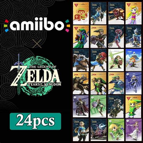 breath of the wild nfc amiibo cards|nintendo amiibo cards zelda.